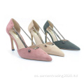 Mujeres de tacón alto Summer Elegantes zapatos de boda